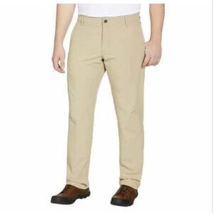 HI-TEC Men's Cross Functional Performance Pants, KHAKI, 42x30